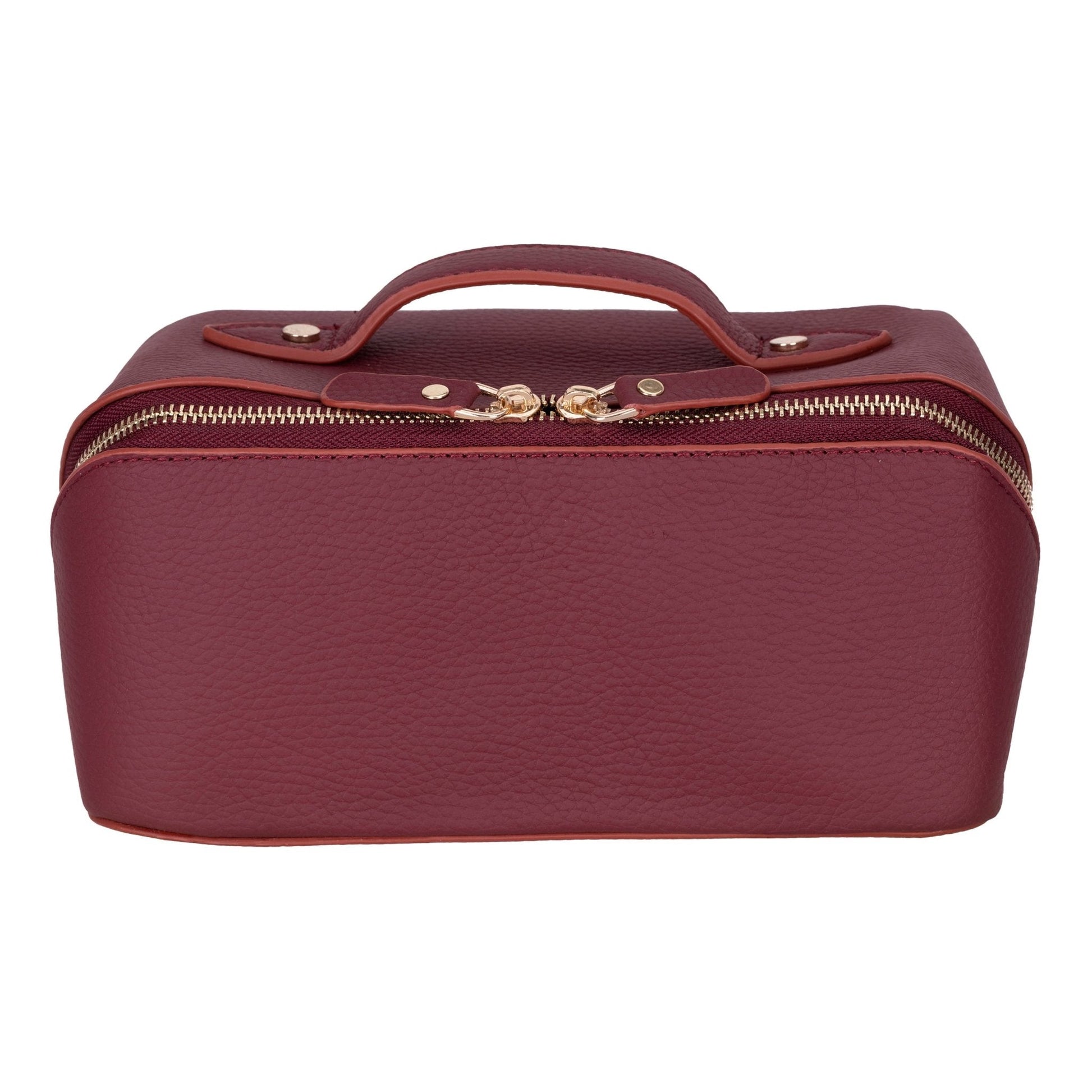 Haines Leather Cosmetic Bag – Stylish & Durable Makeup Bag for Travel - Concordia Style Boutique