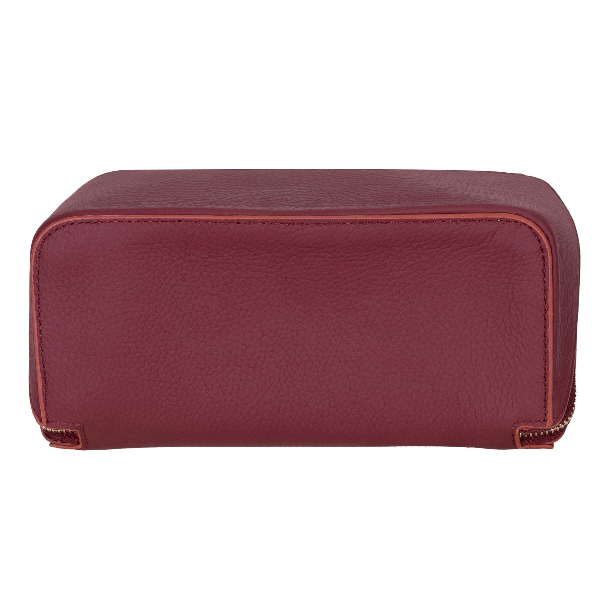 Haines Leather Cosmetic Bag – Stylish & Durable Makeup Bag for Travel - Concordia Style Boutique