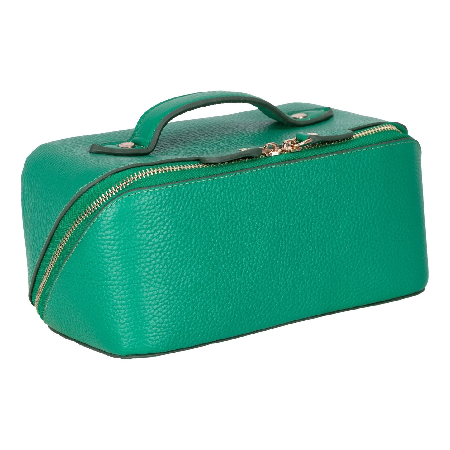 Haines Leather Cosmetic Bag – Stylish & Durable Makeup Bag for Travel - Concordia Style Boutique