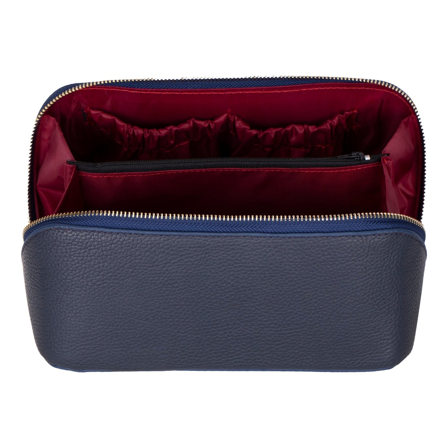 Haines Leather Cosmetic Bag – Stylish & Durable Makeup Bag for Travel - Concordia Style Boutique
