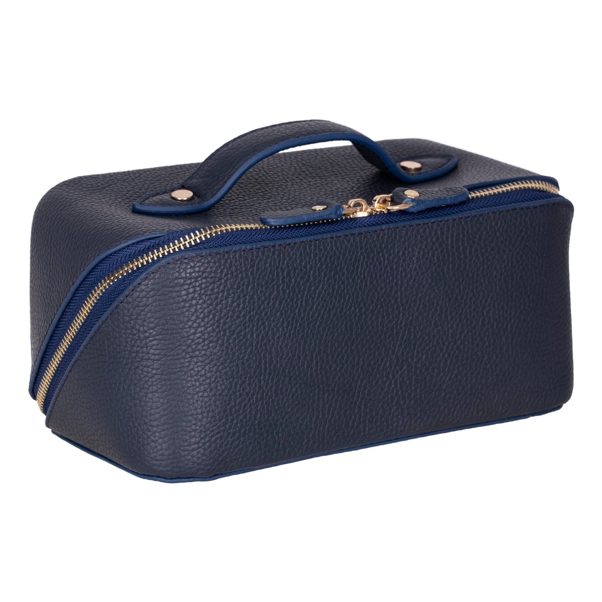Haines Leather Cosmetic Bag – Stylish & Durable Makeup Bag for Travel - Concordia Style Boutique