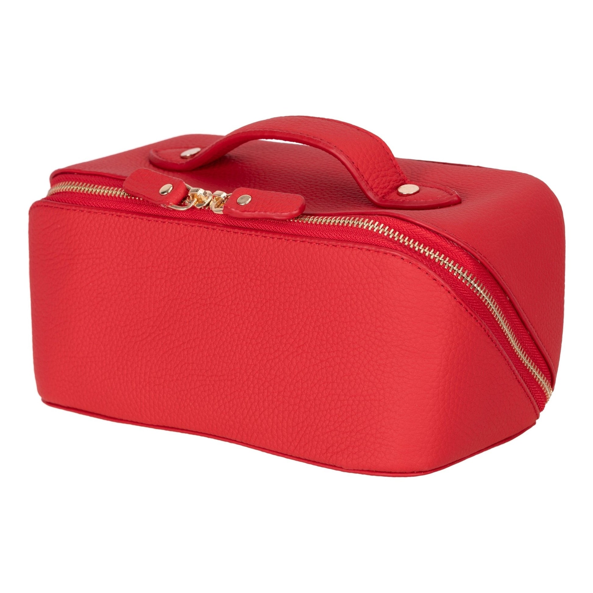 Haines Leather Cosmetic Bag – Stylish & Durable Makeup Bag for Travel - Concordia Style Boutique