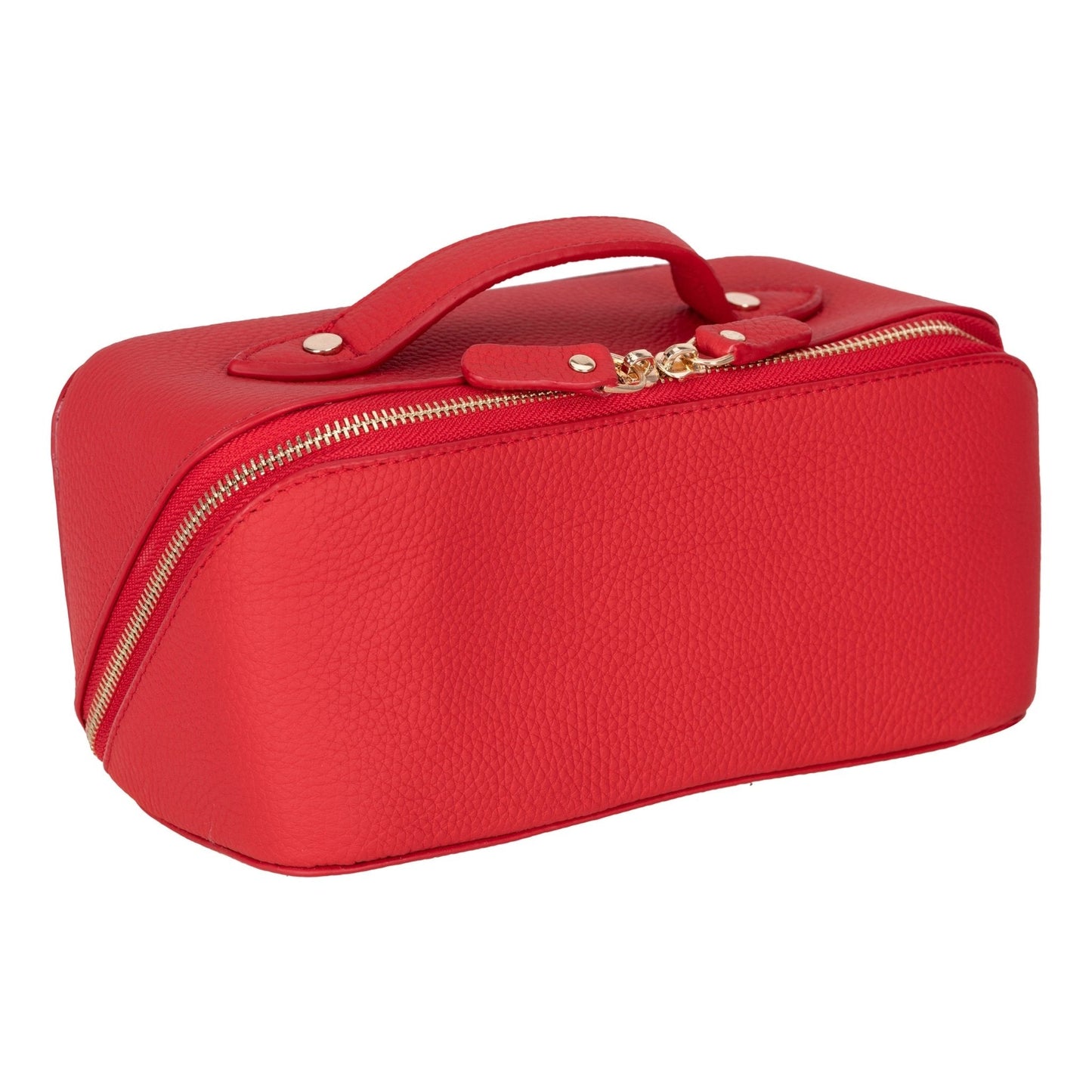 Haines Leather Cosmetic Bag – Stylish & Durable Makeup Bag for Travel - Concordia Style Boutique