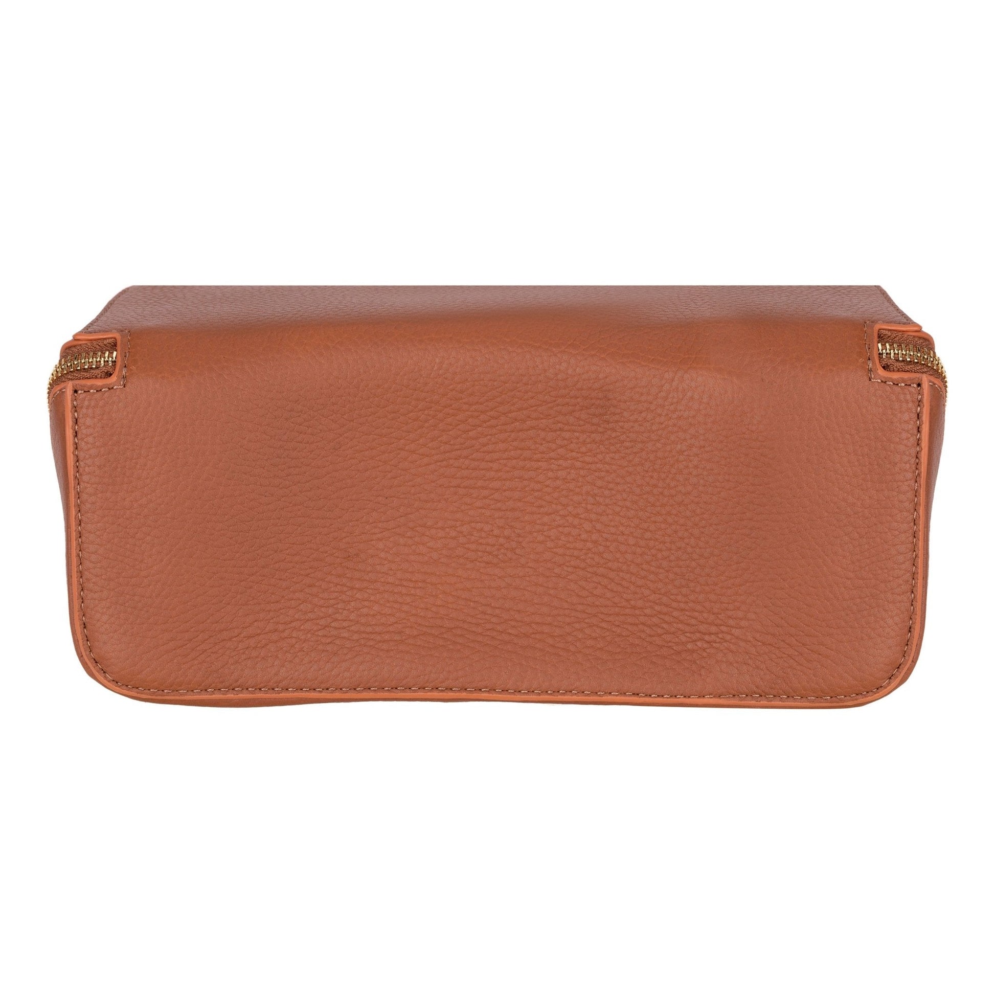 Haines Leather Cosmetic Bag – Stylish & Durable Makeup Bag for Travel - Concordia Style Boutique