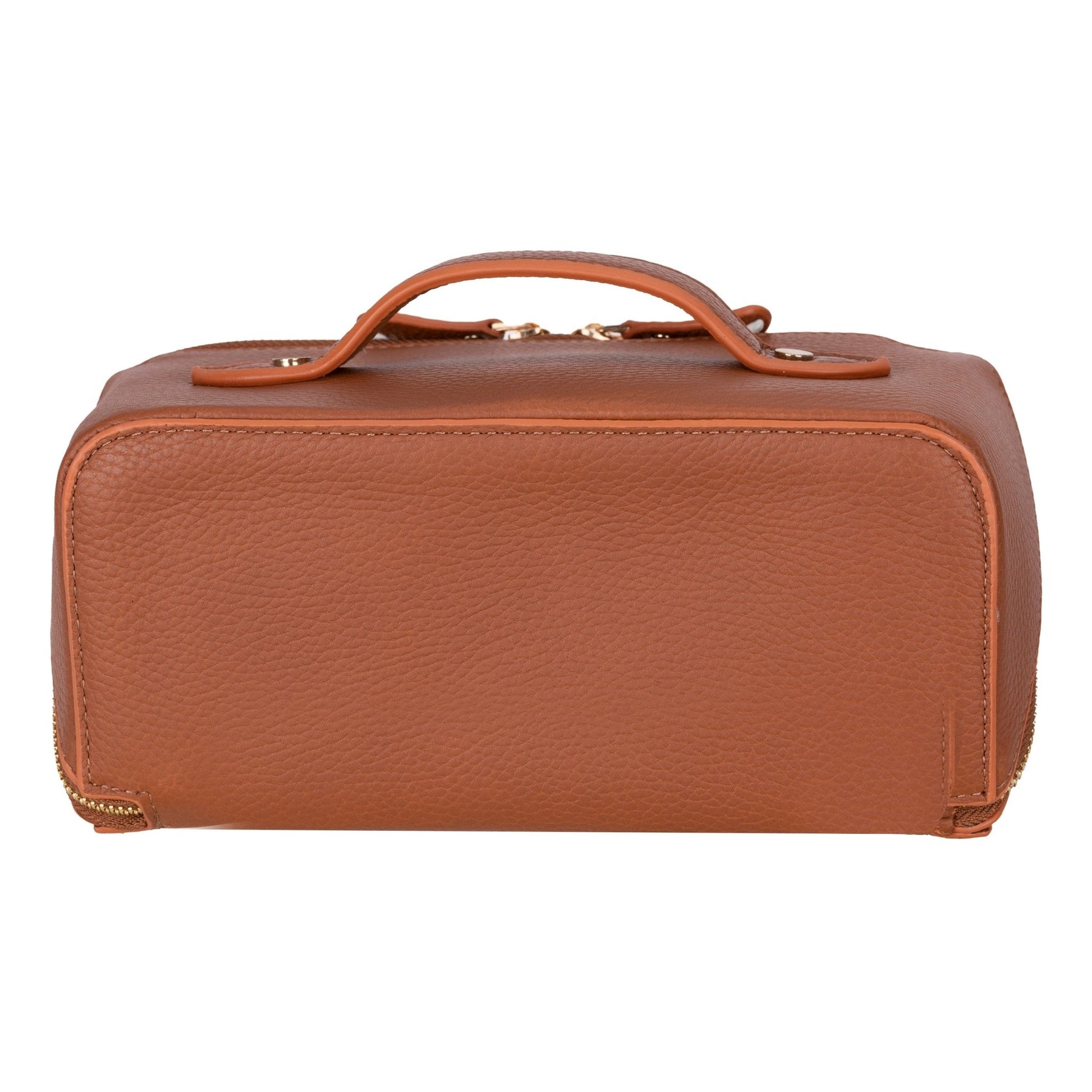 Haines Leather Cosmetic Bag – Stylish & Durable Makeup Bag for Travel - Concordia Style Boutique