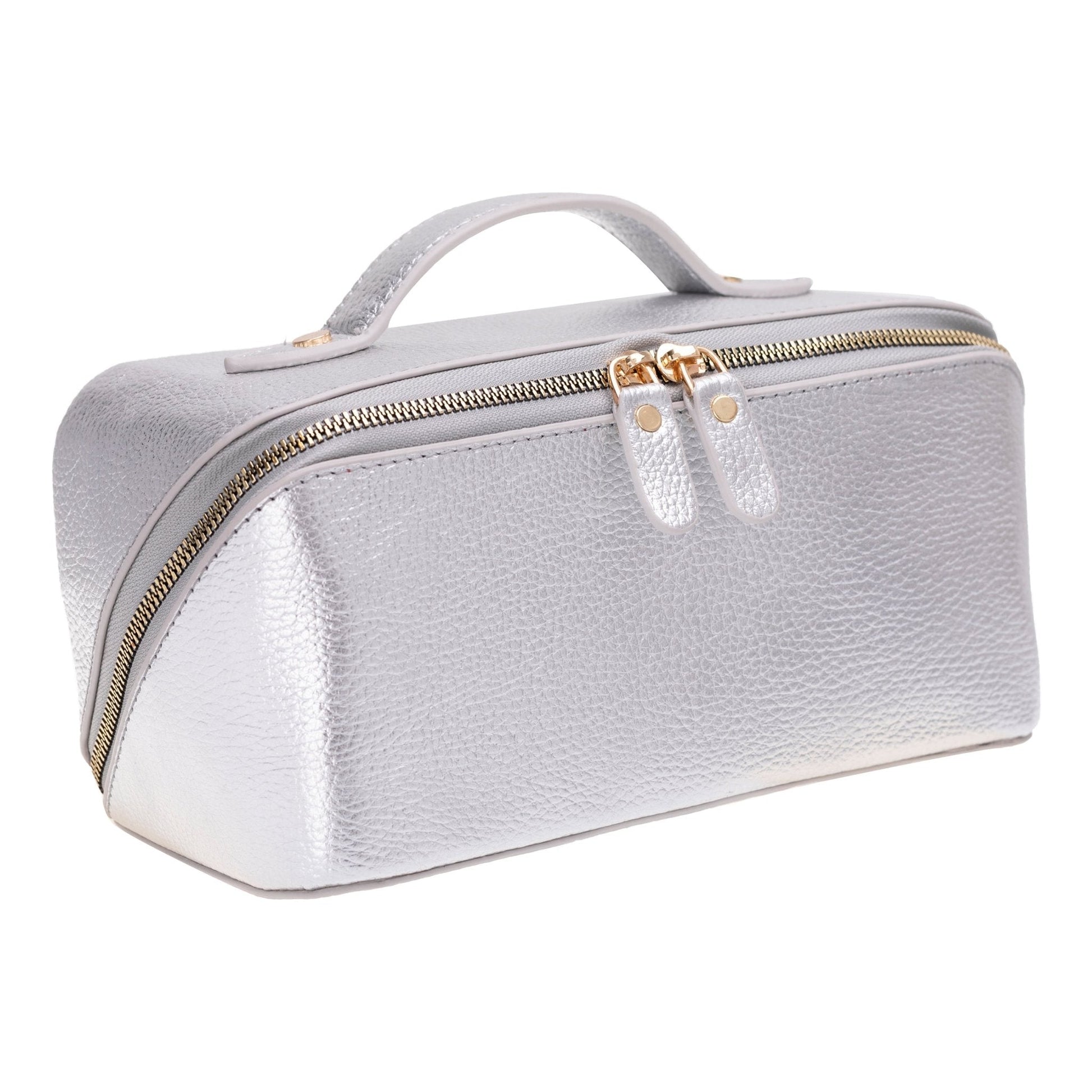 Haines Leather Cosmetic Bag – Stylish & Durable Makeup Bag for Travel - Concordia Style Boutique