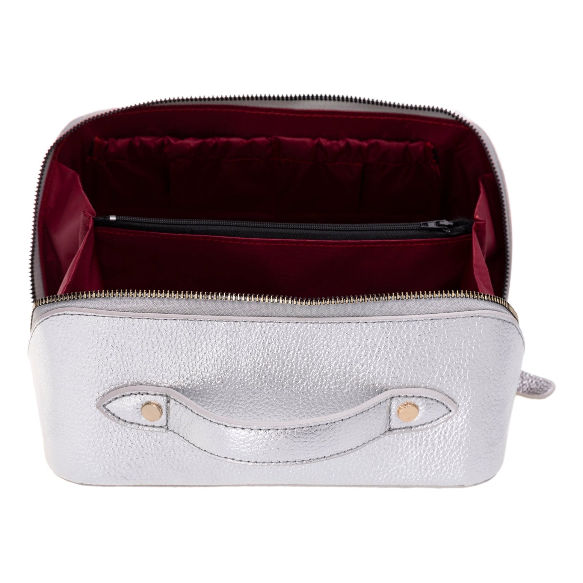 Haines Leather Cosmetic Bag – Stylish & Durable Makeup Bag for Travel - Concordia Style Boutique