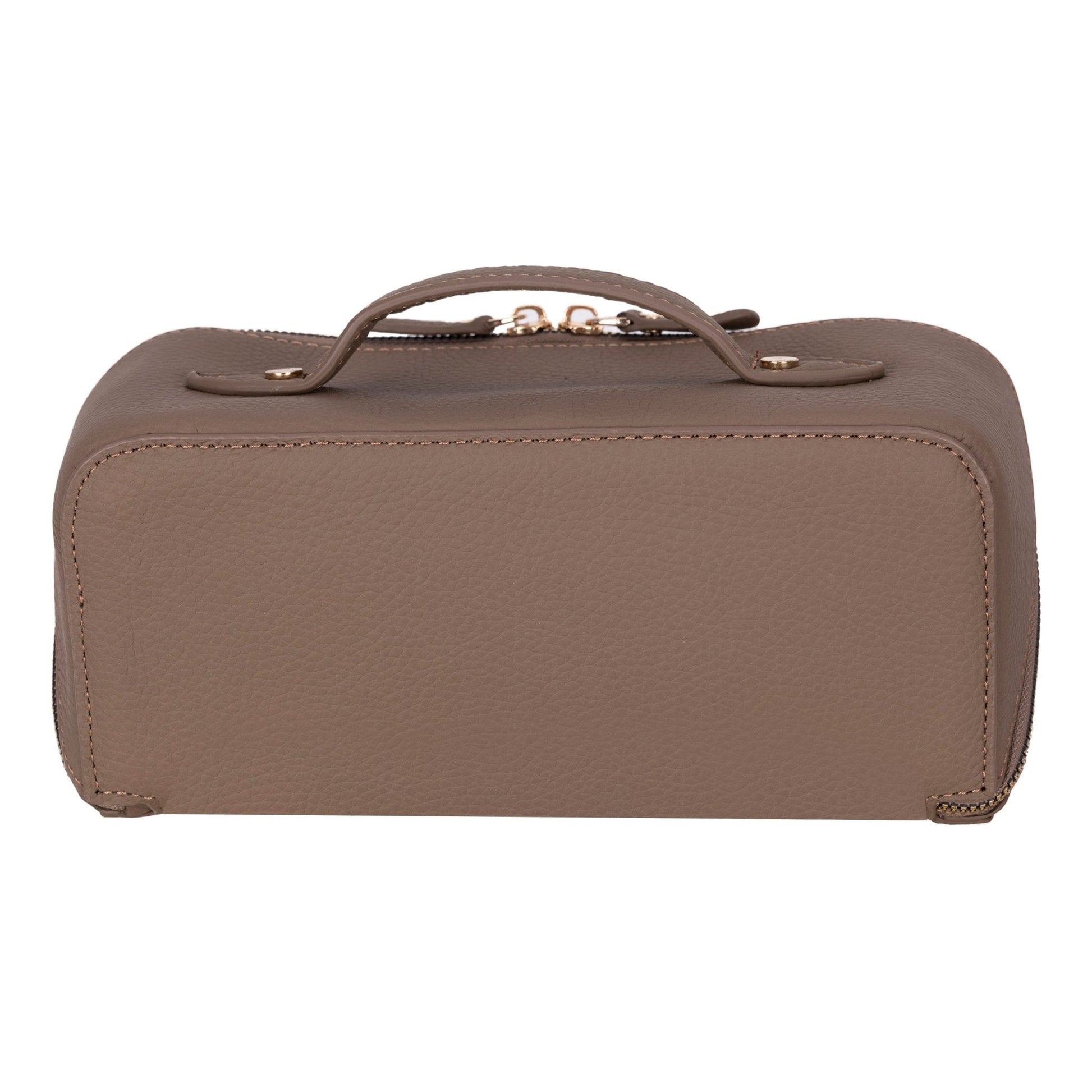 Haines Leather Cosmetic Bag – Stylish & Durable Makeup Bag for Travel - Concordia Style Boutique