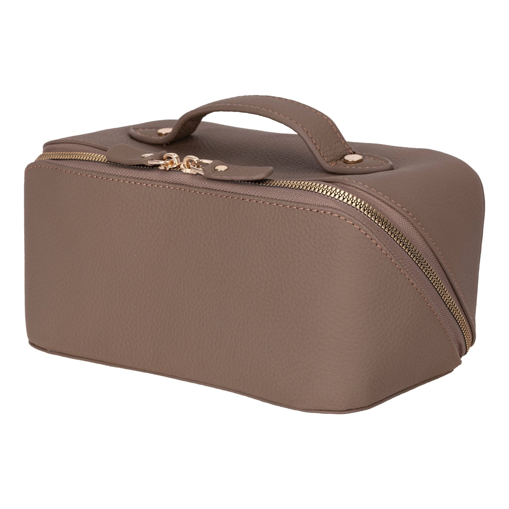 Haines Leather Cosmetic Bag – Stylish & Durable Makeup Bag for Travel - Concordia Style Boutique