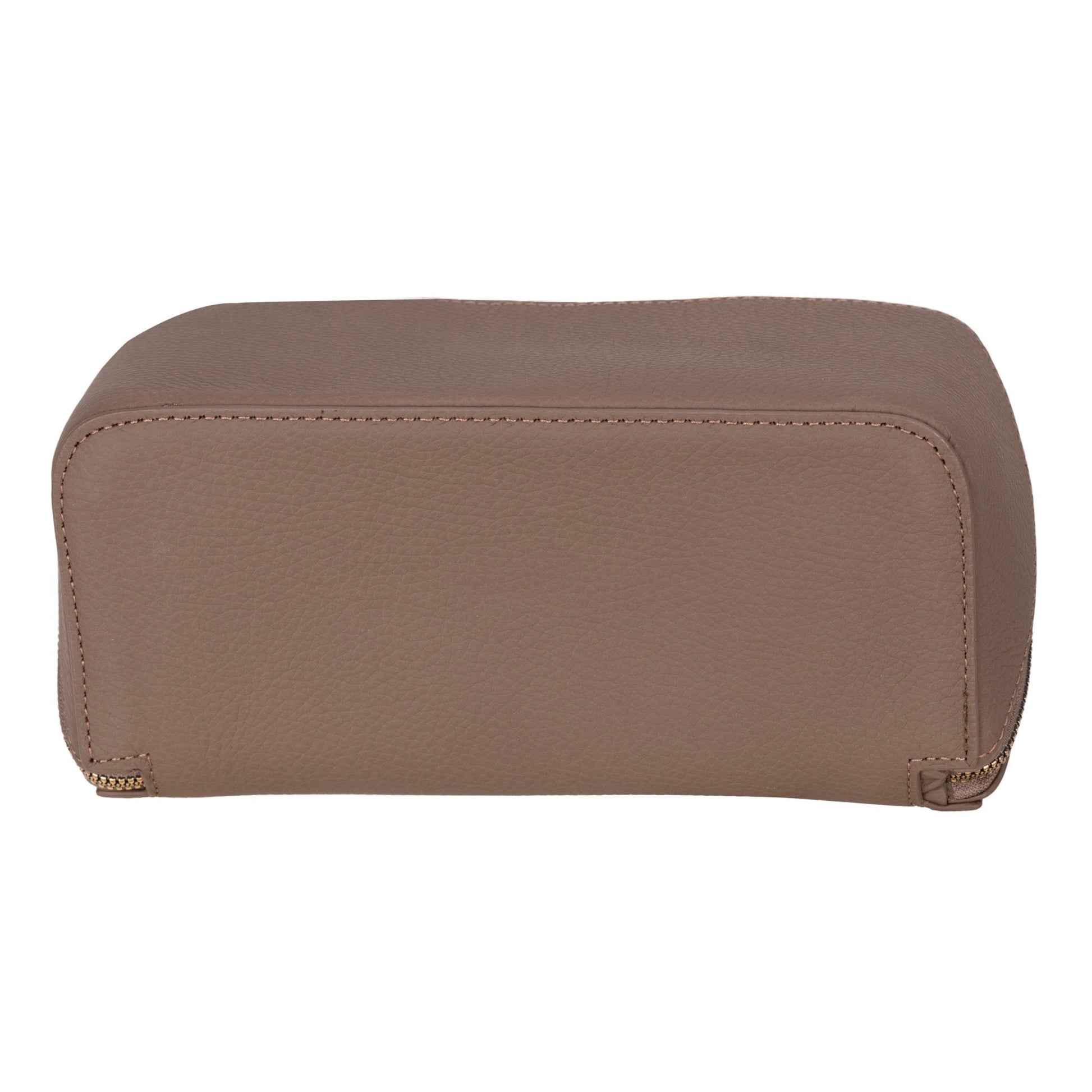 Haines Leather Cosmetic Bag – Stylish & Durable Makeup Bag for Travel - Concordia Style Boutique