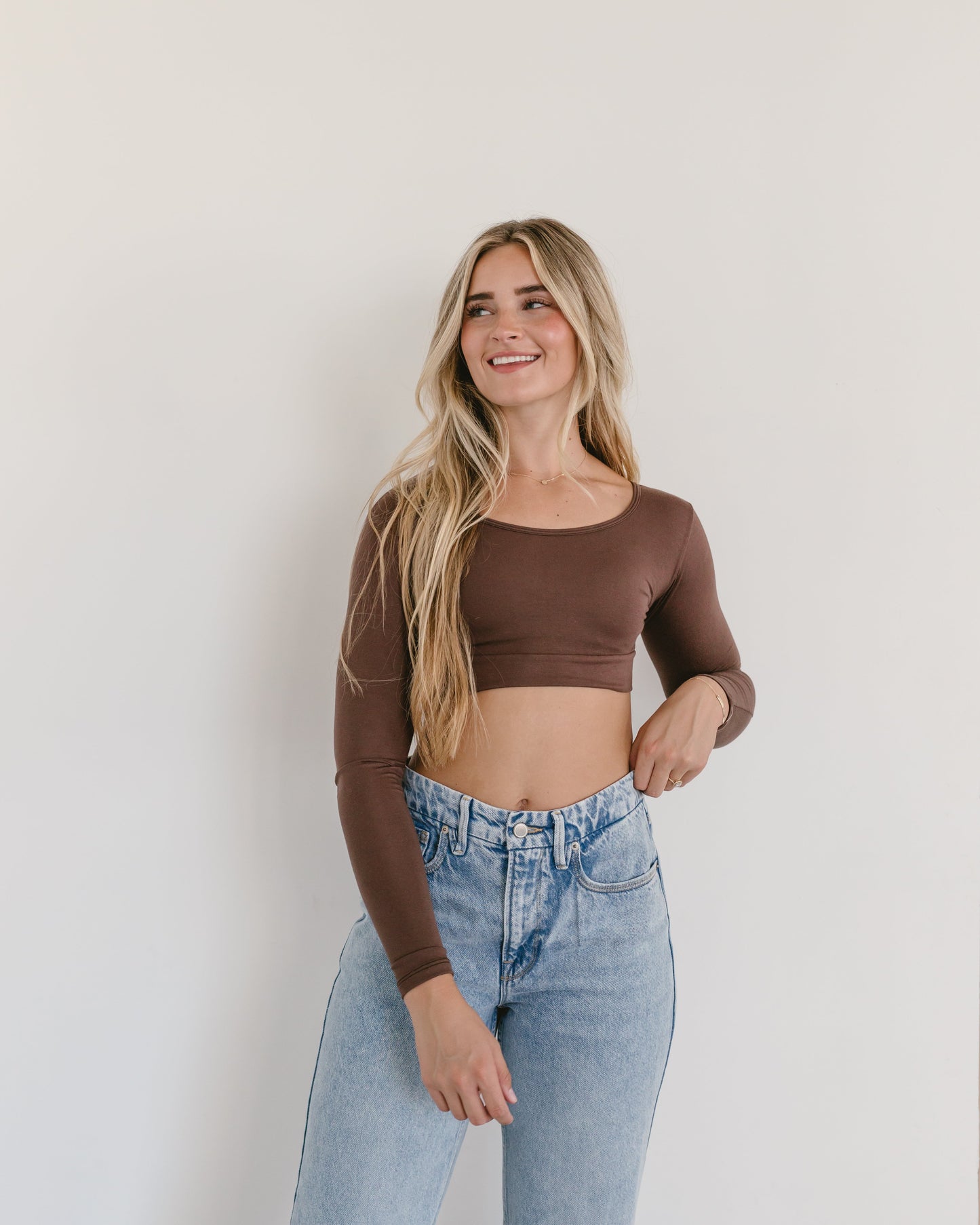 Classic Long Sleeve Halftee - Concordia Style Boutique