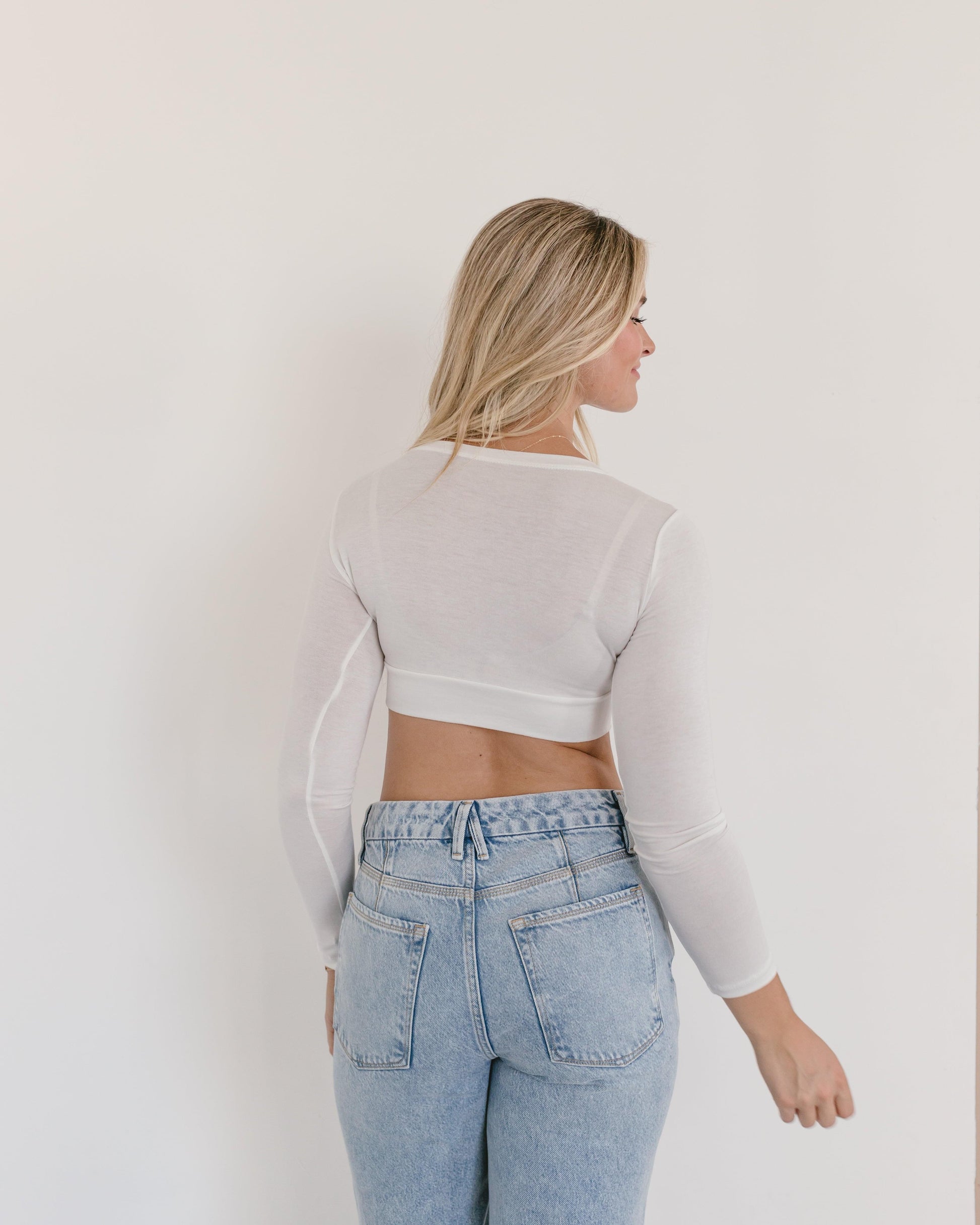 Crew Neck Long Sleeve Halftee - Concordia Style Boutique