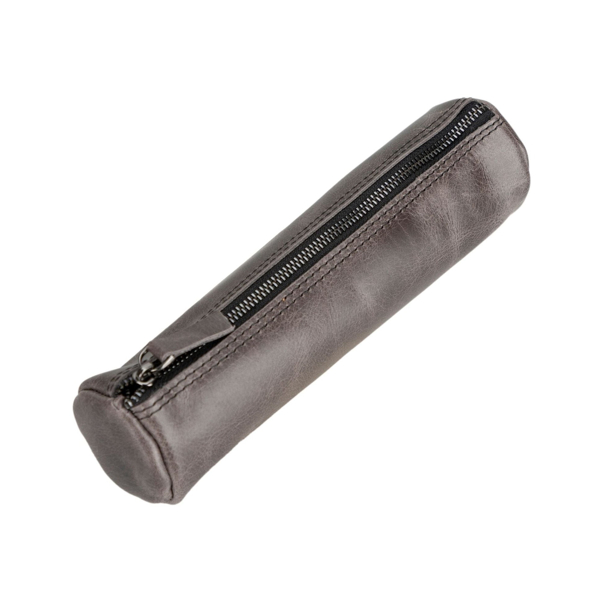 Handmade Genuine Cow Leather Pencil Case - Concordia Style Boutique