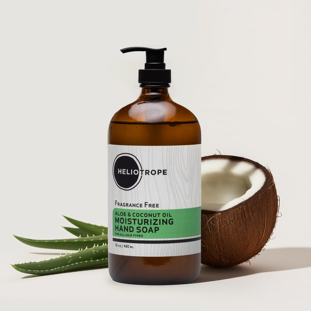 Aloe & Coconut Oil Moisturizing Liquid Hand Soap - Premium Hand Soap from Heliotrope San Francisco - Just $19! Shop now at Concordia Style Boutique