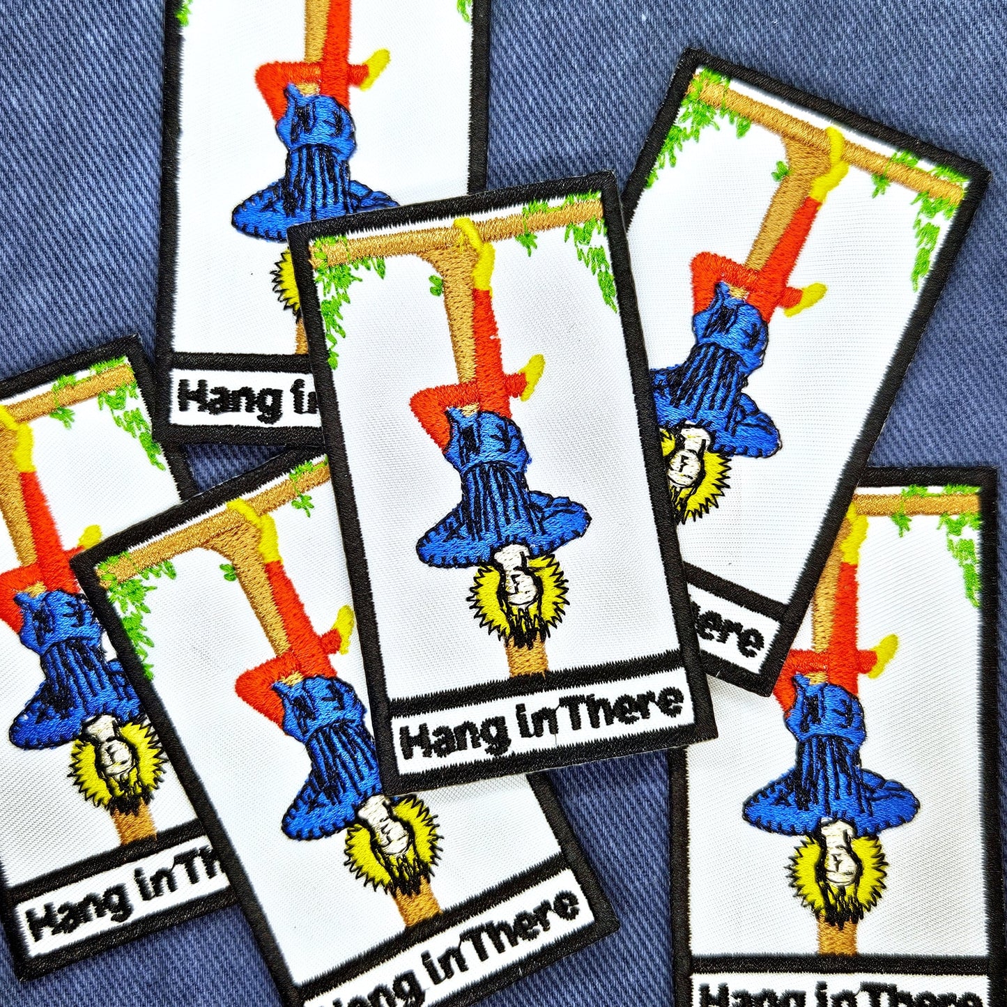 Hang in There Hanging Man Patch - Concordia Style Boutique
