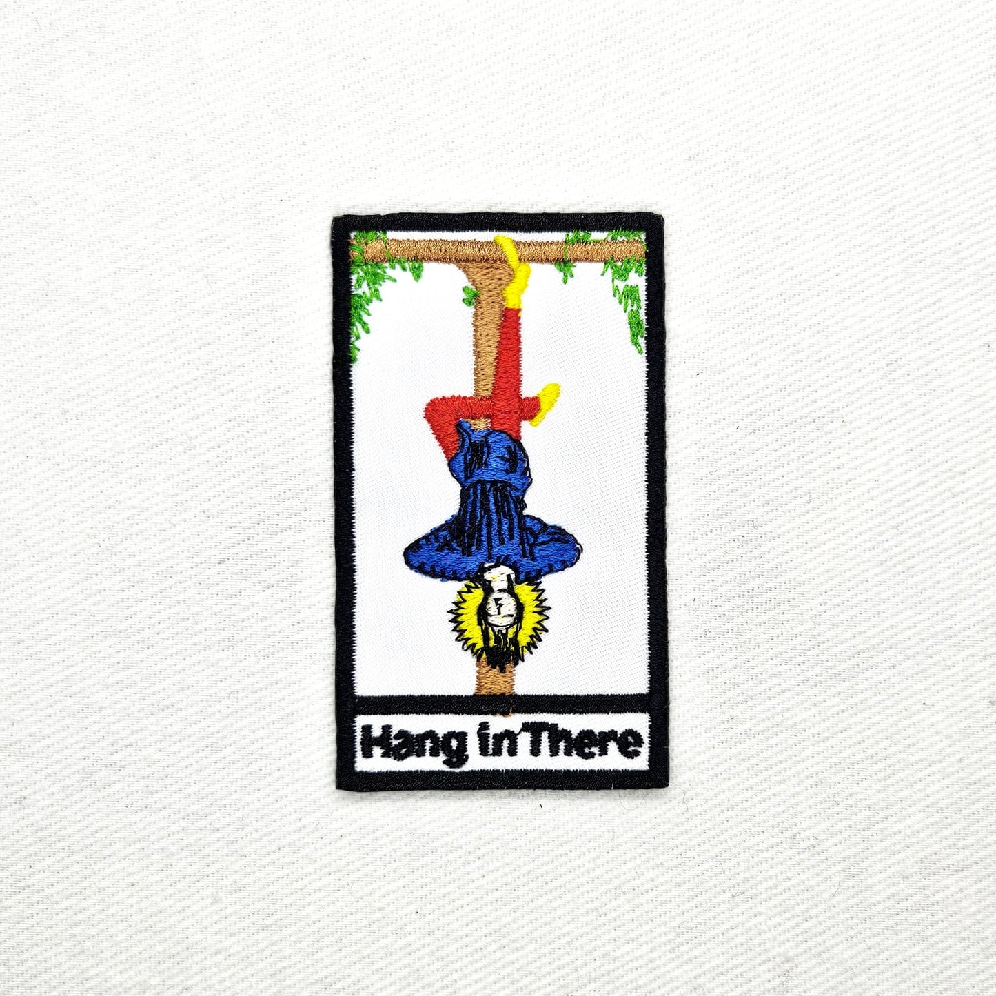 Hang in There Hanging Man Patch - Concordia Style Boutique