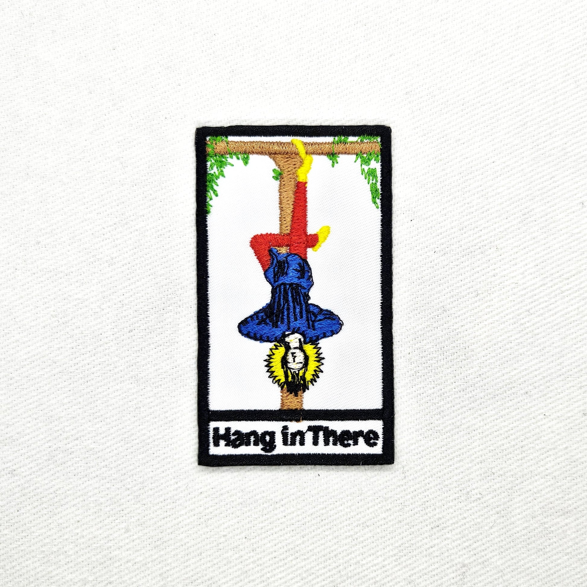 Hang in There Hanging Man Patch - Concordia Style Boutique