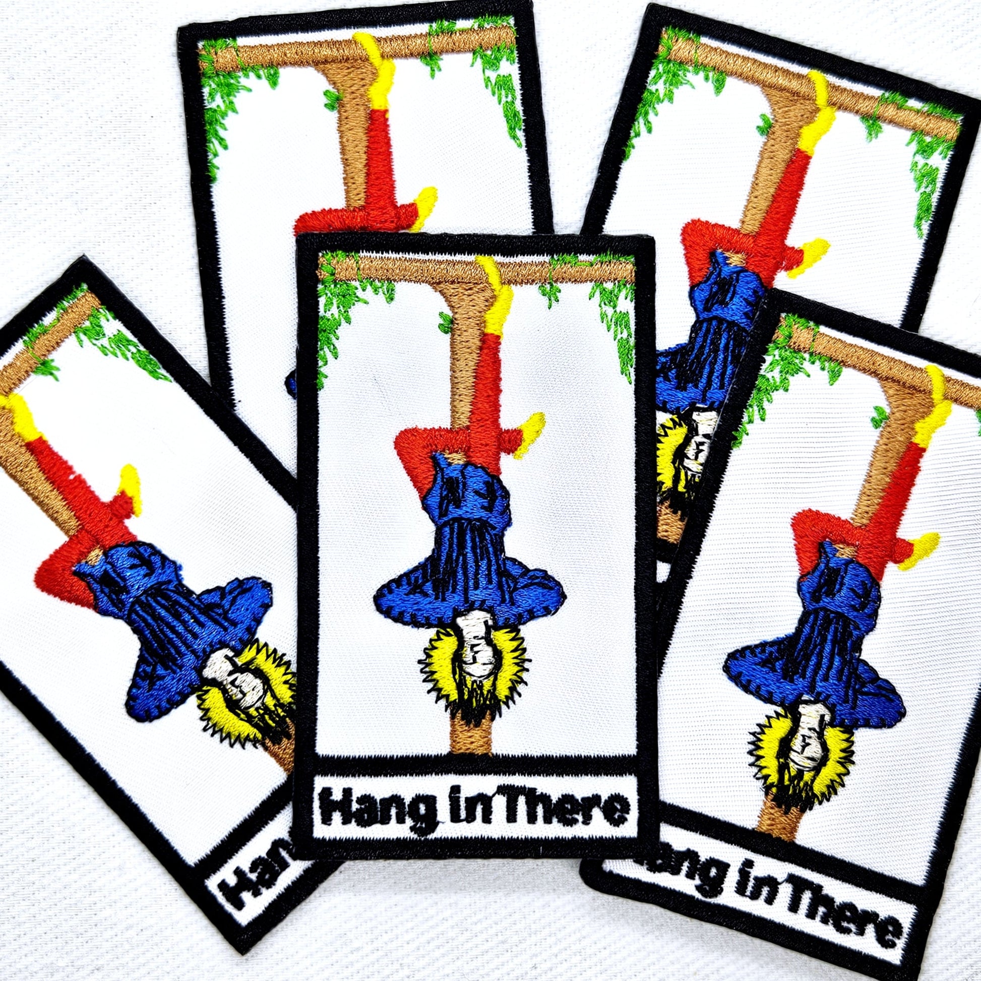 Hang in There Hanging Man Patch - Concordia Style Boutique