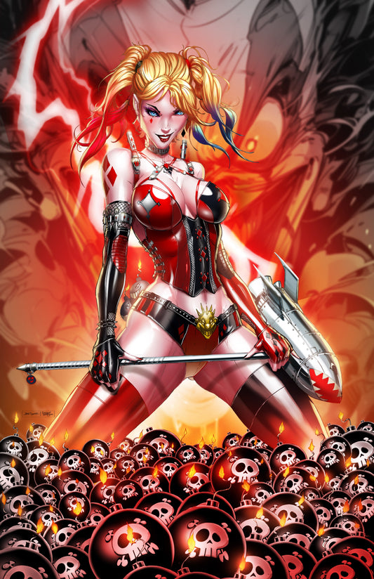 2023 Black Friday Clown Girl Metal Cosplay Virgin Variant