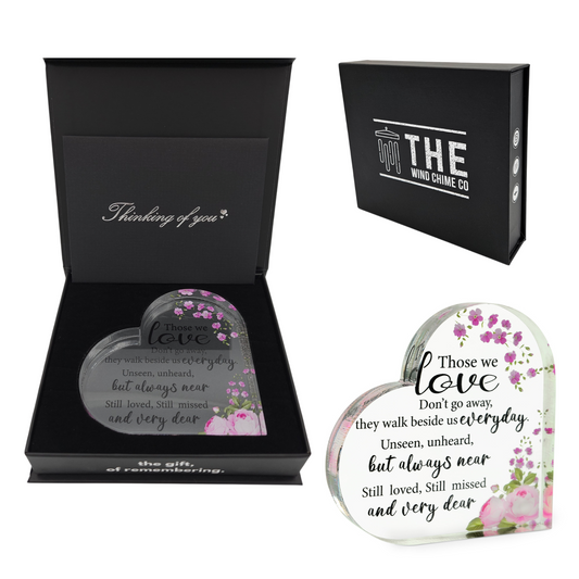 Acrylic Memorial Heart - Those We Love - Concordia Style Boutique
