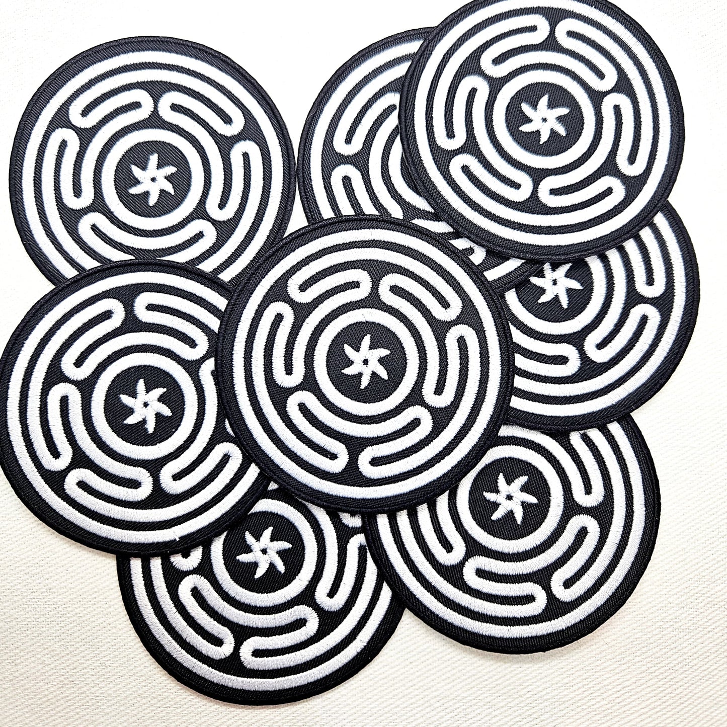 Hecate's Wheel Iron on Patch - Concordia Style Boutique