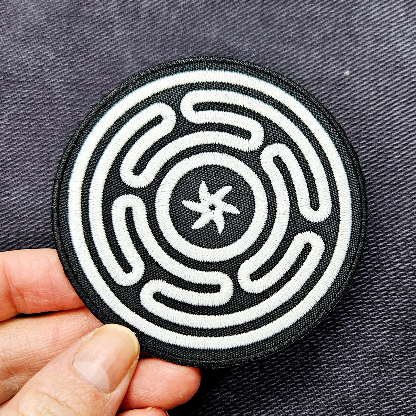 Hecate's Wheel Iron on Patch - Concordia Style Boutique