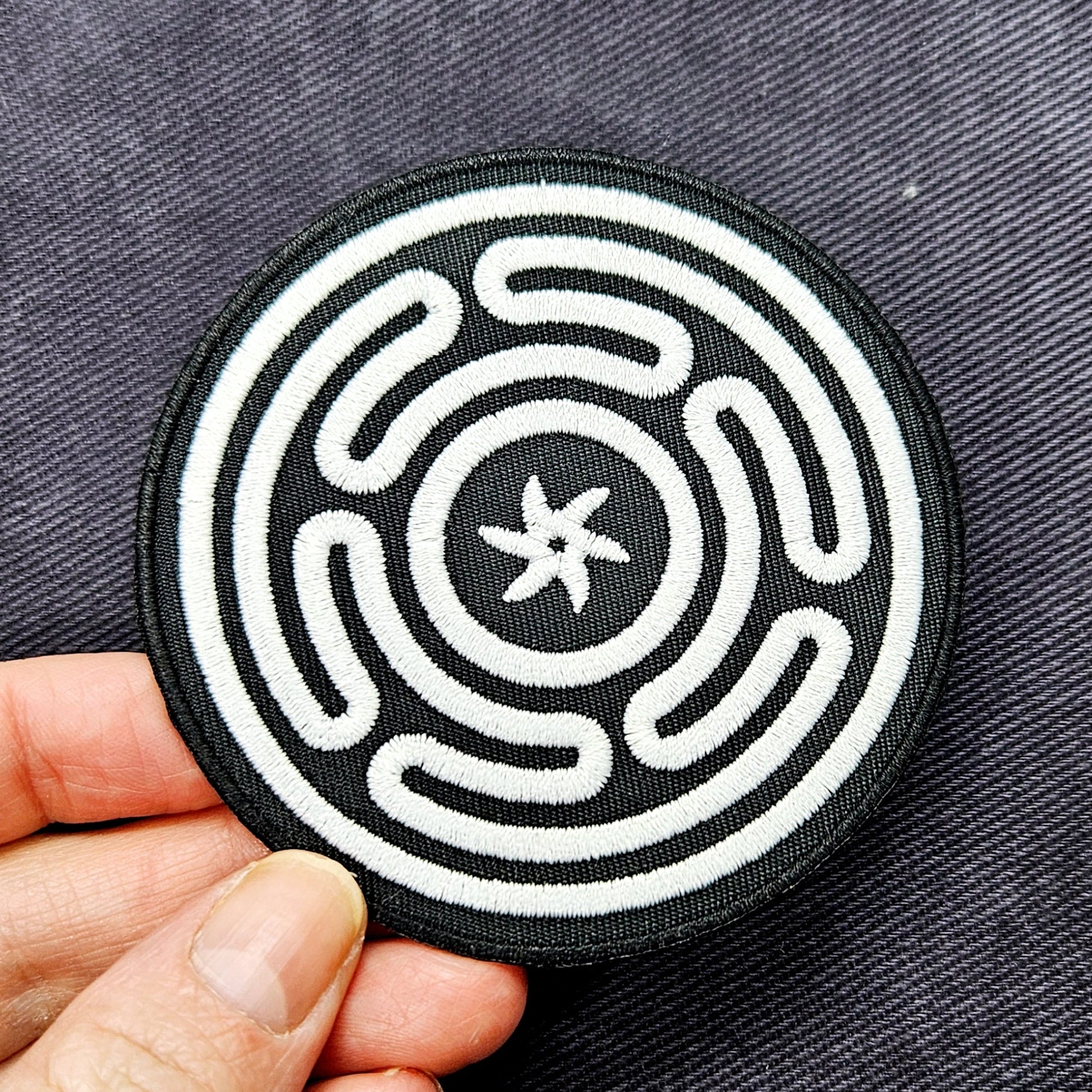 Hecate's Wheel Iron on Patch - Concordia Style Boutique