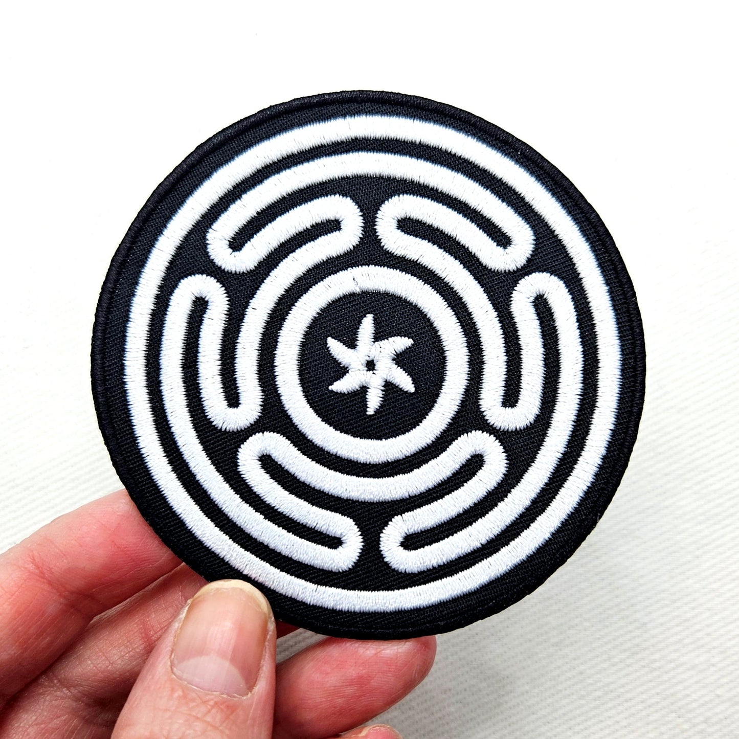 Hecate's Wheel Iron on Patch - Concordia Style Boutique