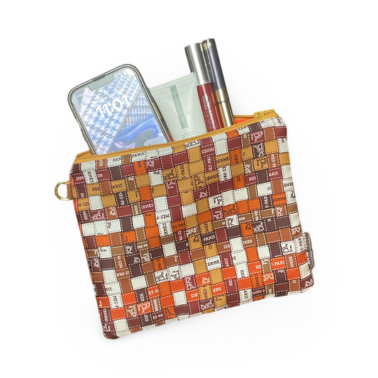 Bolduc Au Carre Vintage Silk Scarf All-Around Bag