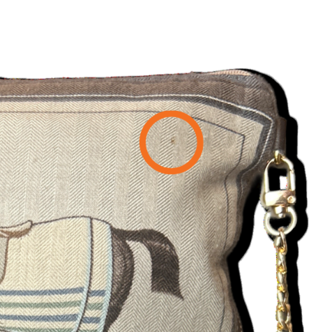 Couvertures et Tenues du Jour Vintage Silk & Cashmere Scarf Crossbody Bag