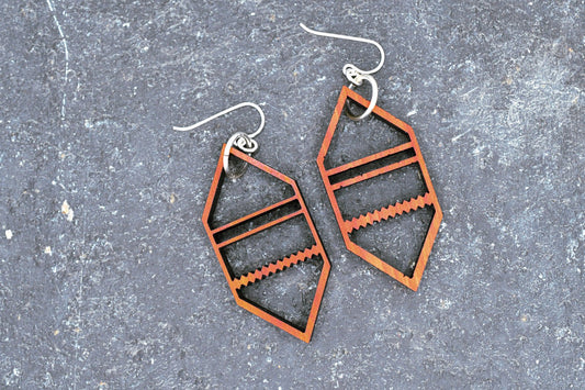 Hexagonal Earrings - Concordia Style Boutique