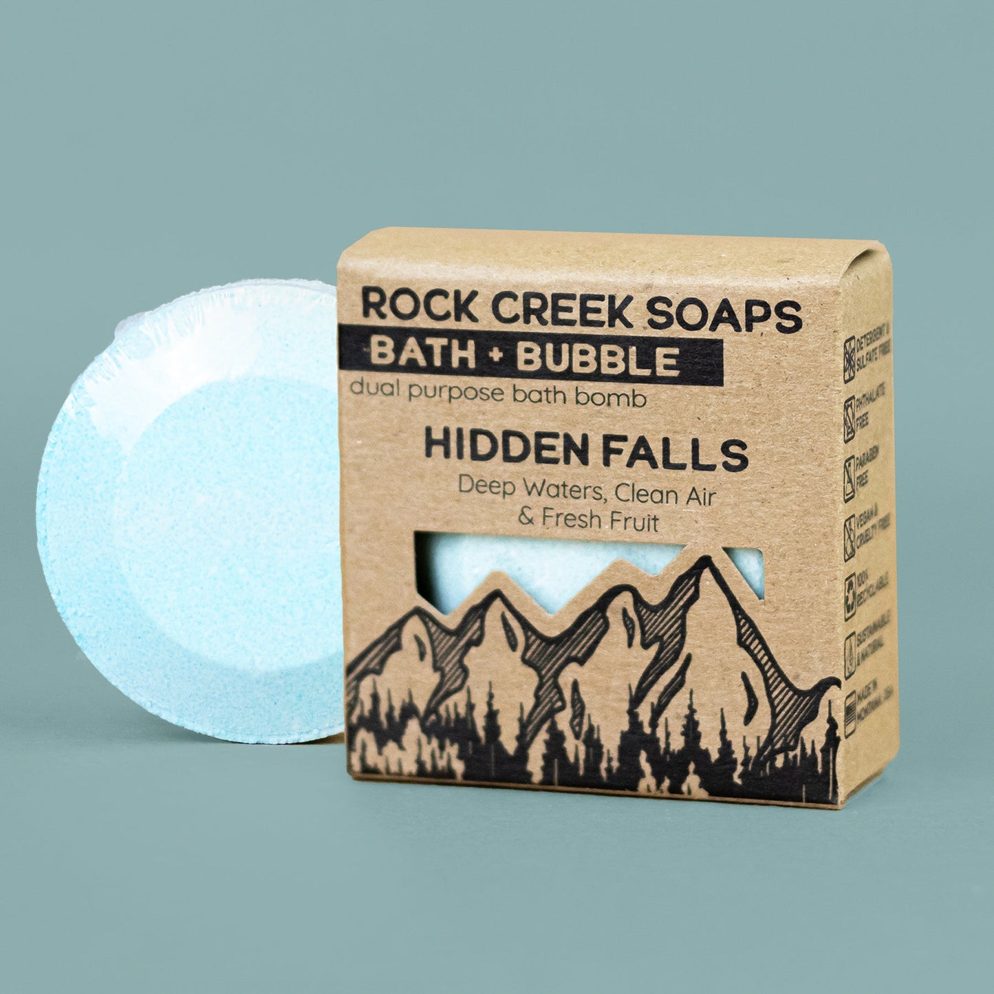 Bath Bomb in Hidden Falls