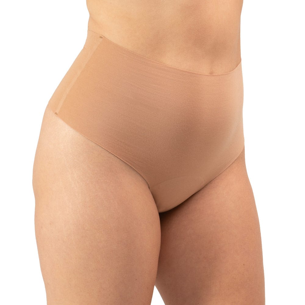 Organic Cotton No Show High Waist Thong