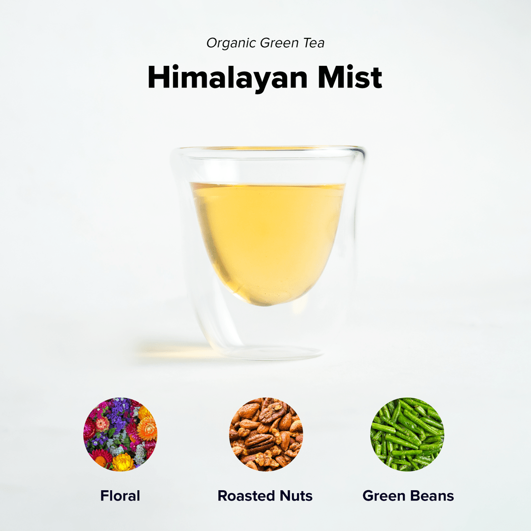 Himalayan Mist (Special Green Tea) - 15 Pyramid Tea Bags - Concordia Style Boutique
