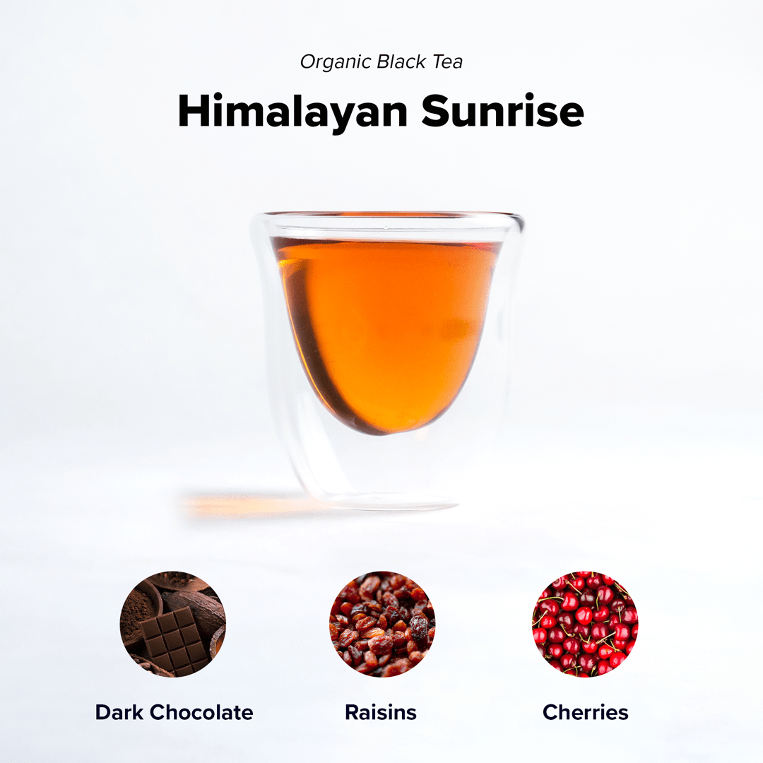 Himalayan Sunrise (Special Black Tea) - 15 Pyramid Tea Bags - Concordia Style Boutique