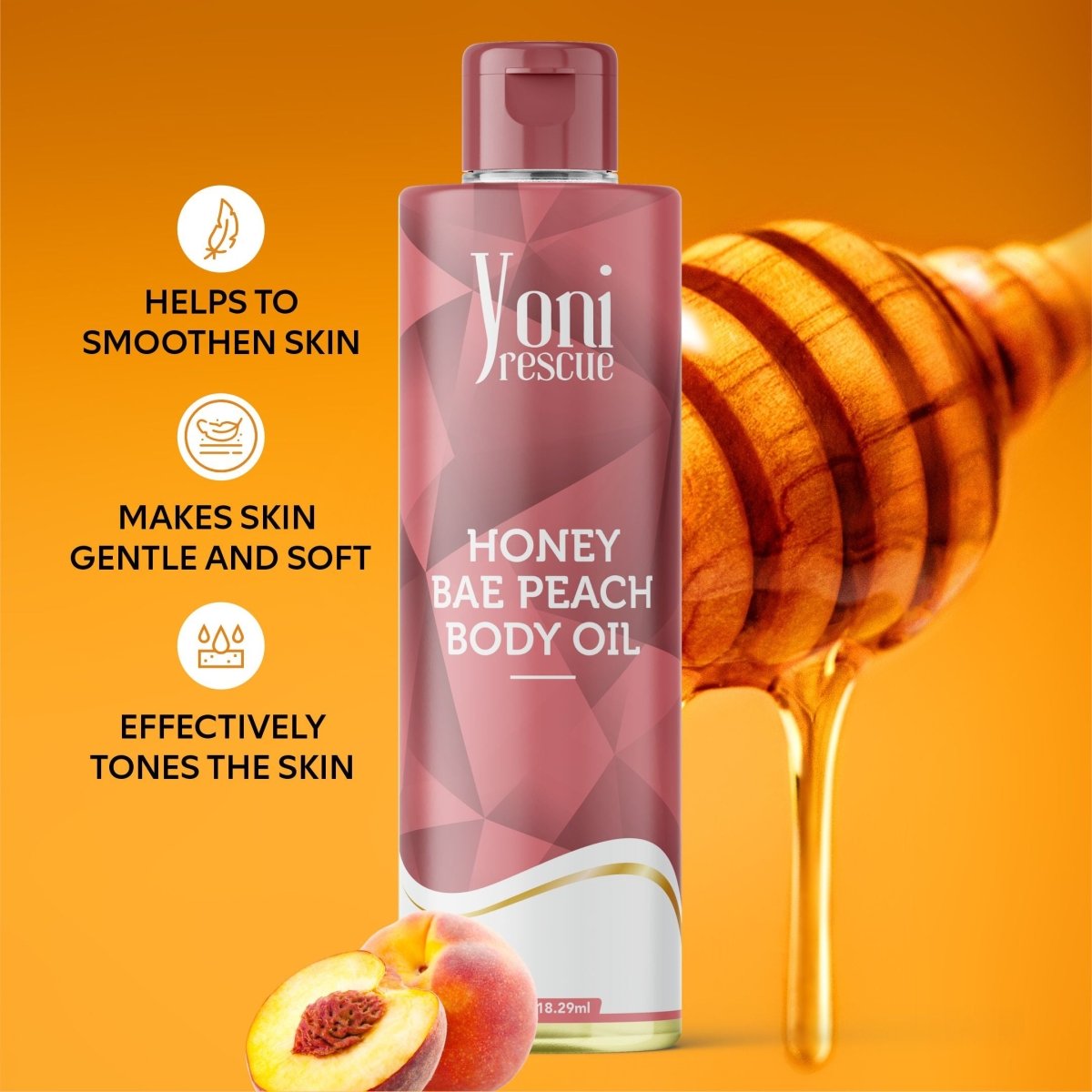 Honey Bae Peach - Body Oil