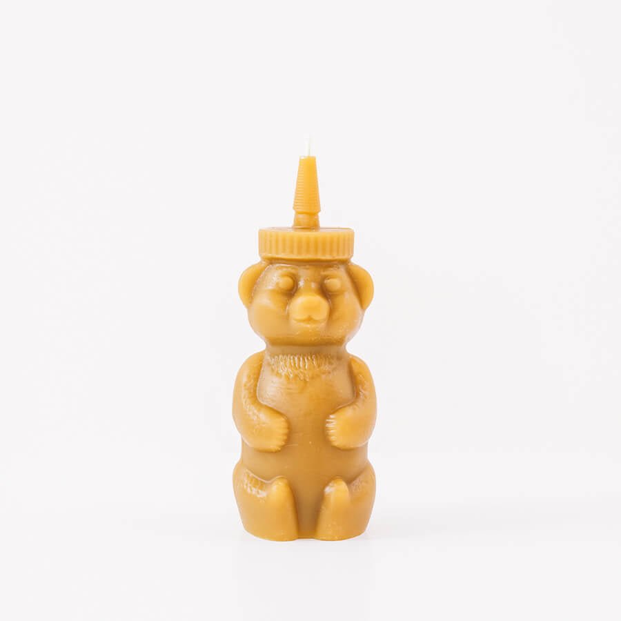 BEESWAX HONEY BEAR CANDLE - Concordia Style Boutique