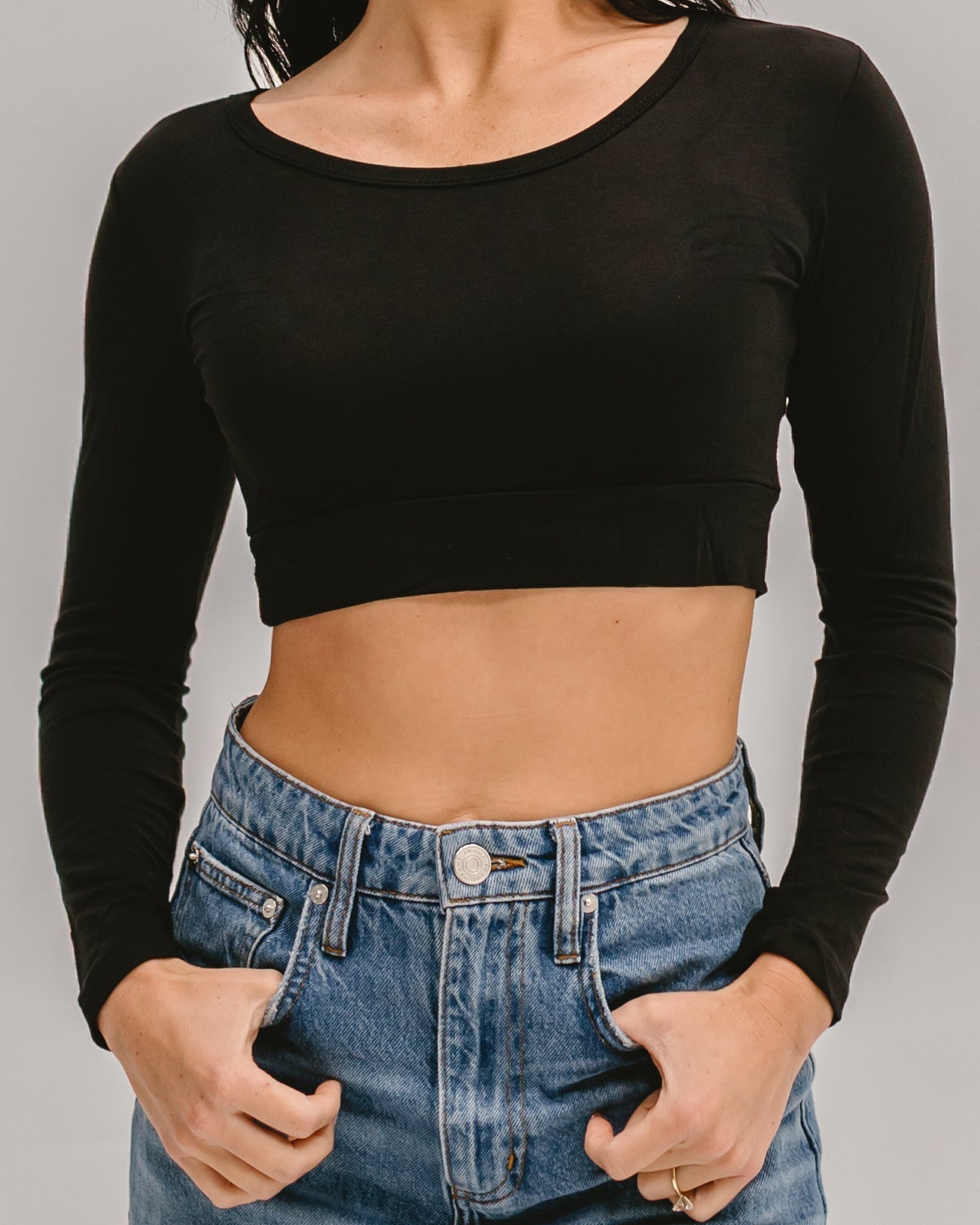 Classic Long Sleeve Halftee - Concordia Style Boutique