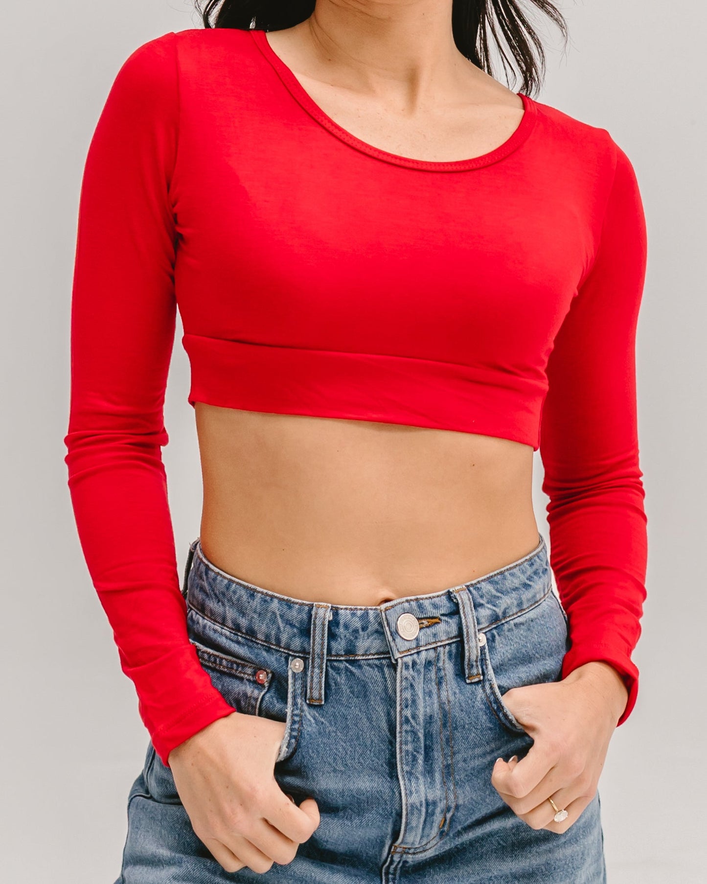 Classic Long Sleeve Halftee - Concordia Style Boutique