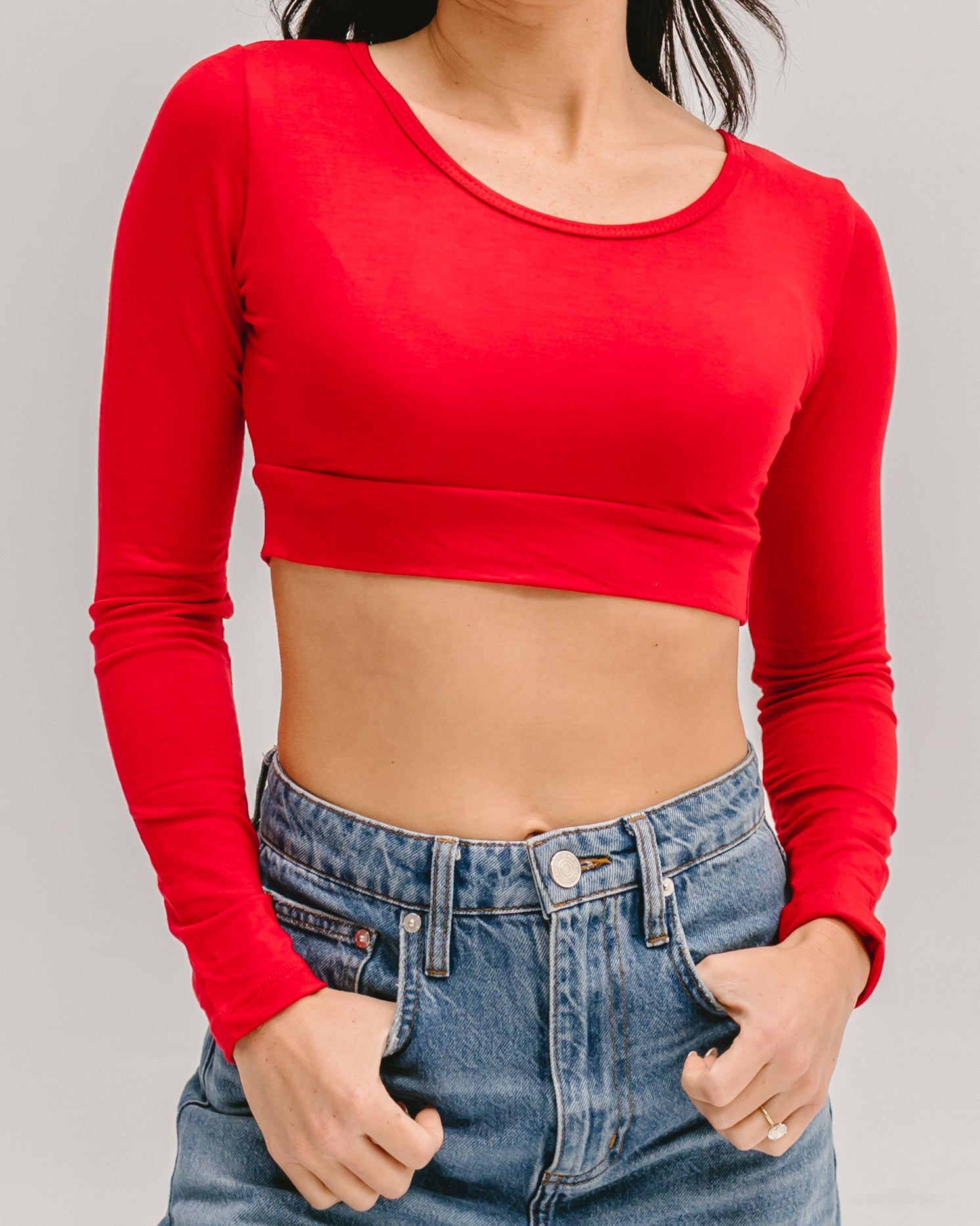 Classic Long Sleeve Halftee - Concordia Style Boutique