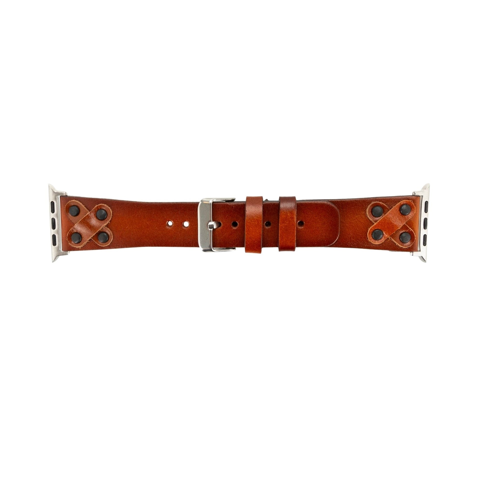 Hulett Leather Bands for Apple Watch 9, Ultra 2 & SE - Concordia Style Boutique