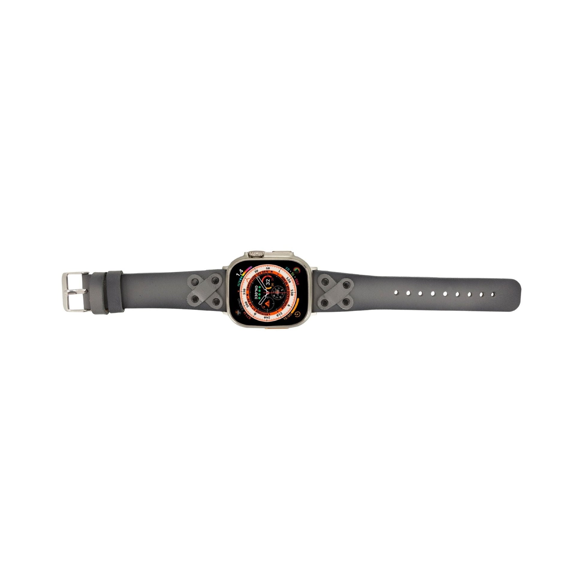 Hulett Leather Bands for Apple Watch 9, Ultra 2 & SE - Concordia Style Boutique