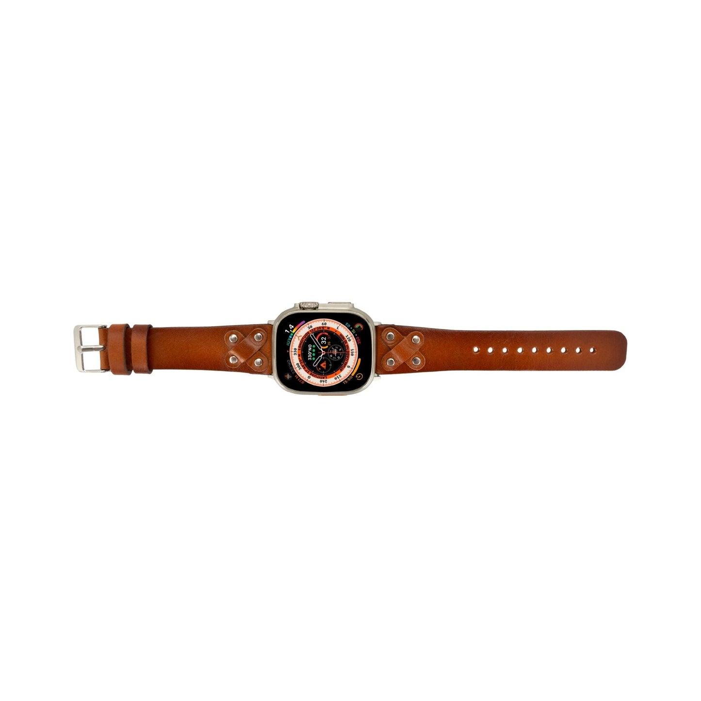 Hulett Leather Bands for Apple Watch 9, Ultra 2 & SE - Concordia Style Boutique