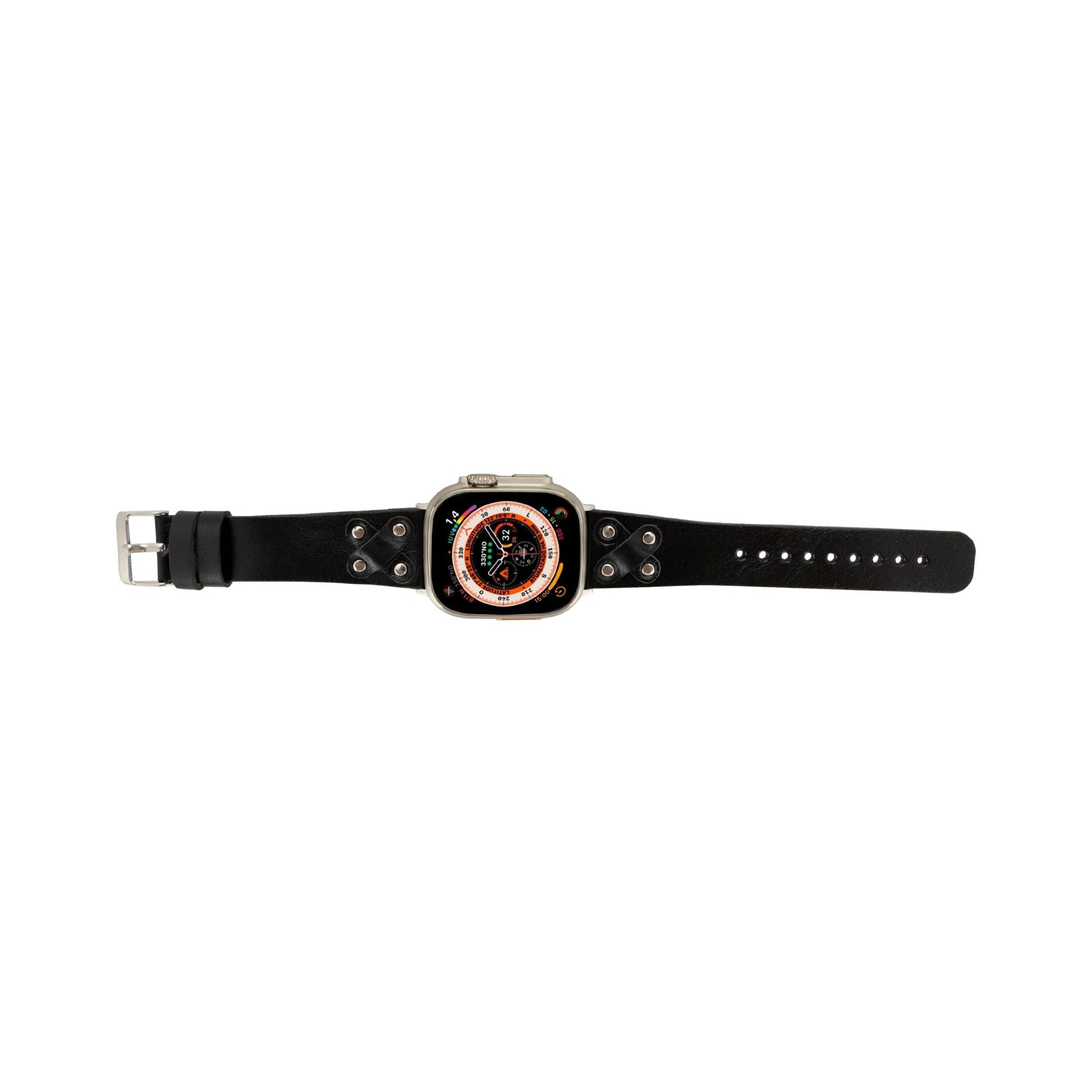 Hulett Leather Bands for Apple Watch 9, Ultra 2 & SE - Concordia Style Boutique
