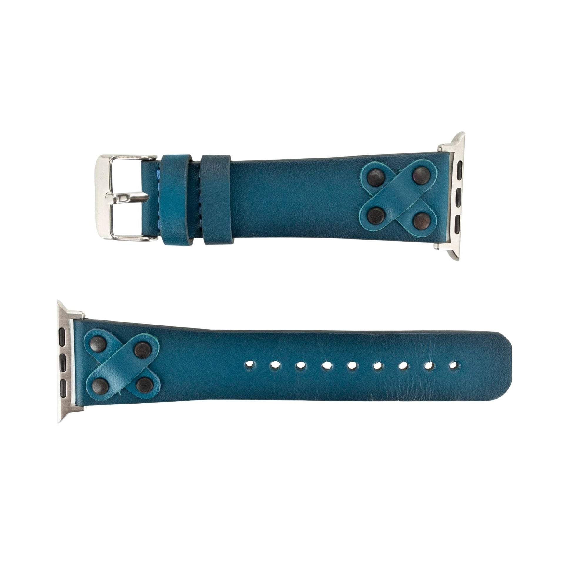 Hulett Leather Bands for Apple Watch 9, Ultra 2 & SE - Concordia Style Boutique