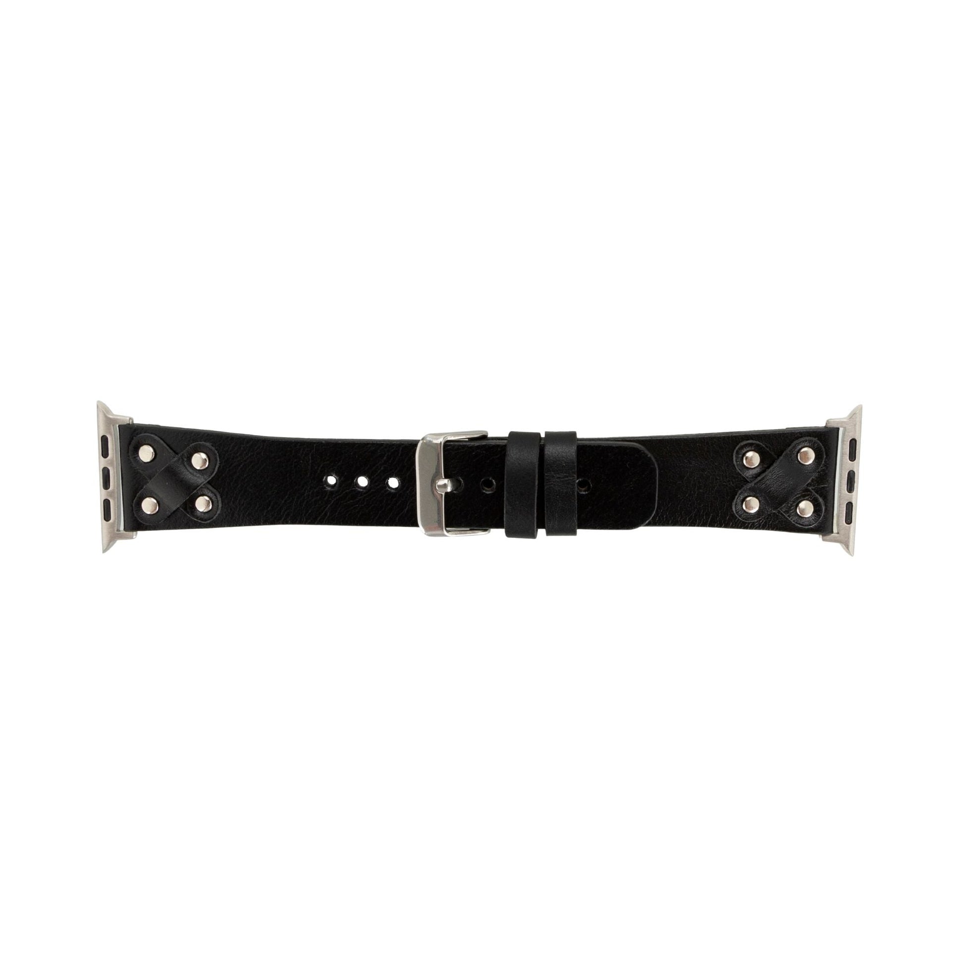 Hulett Leather Bands for Apple Watch 9, Ultra 2 & SE - Concordia Style Boutique