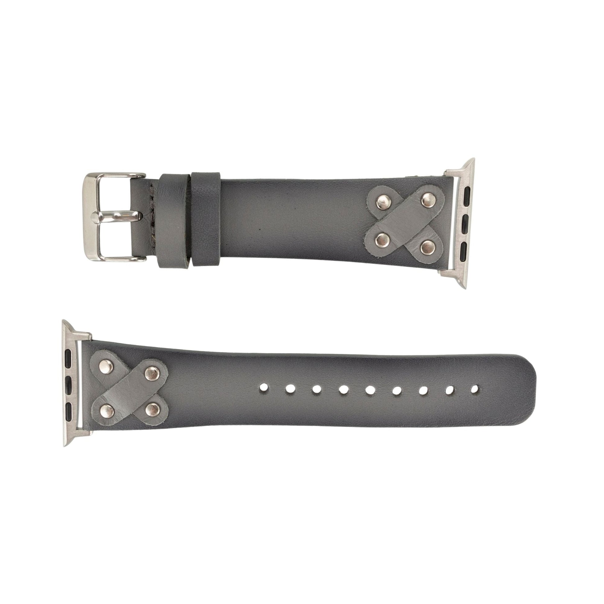 Hulett Leather Bands for Apple Watch 9, Ultra 2 & SE - Concordia Style Boutique