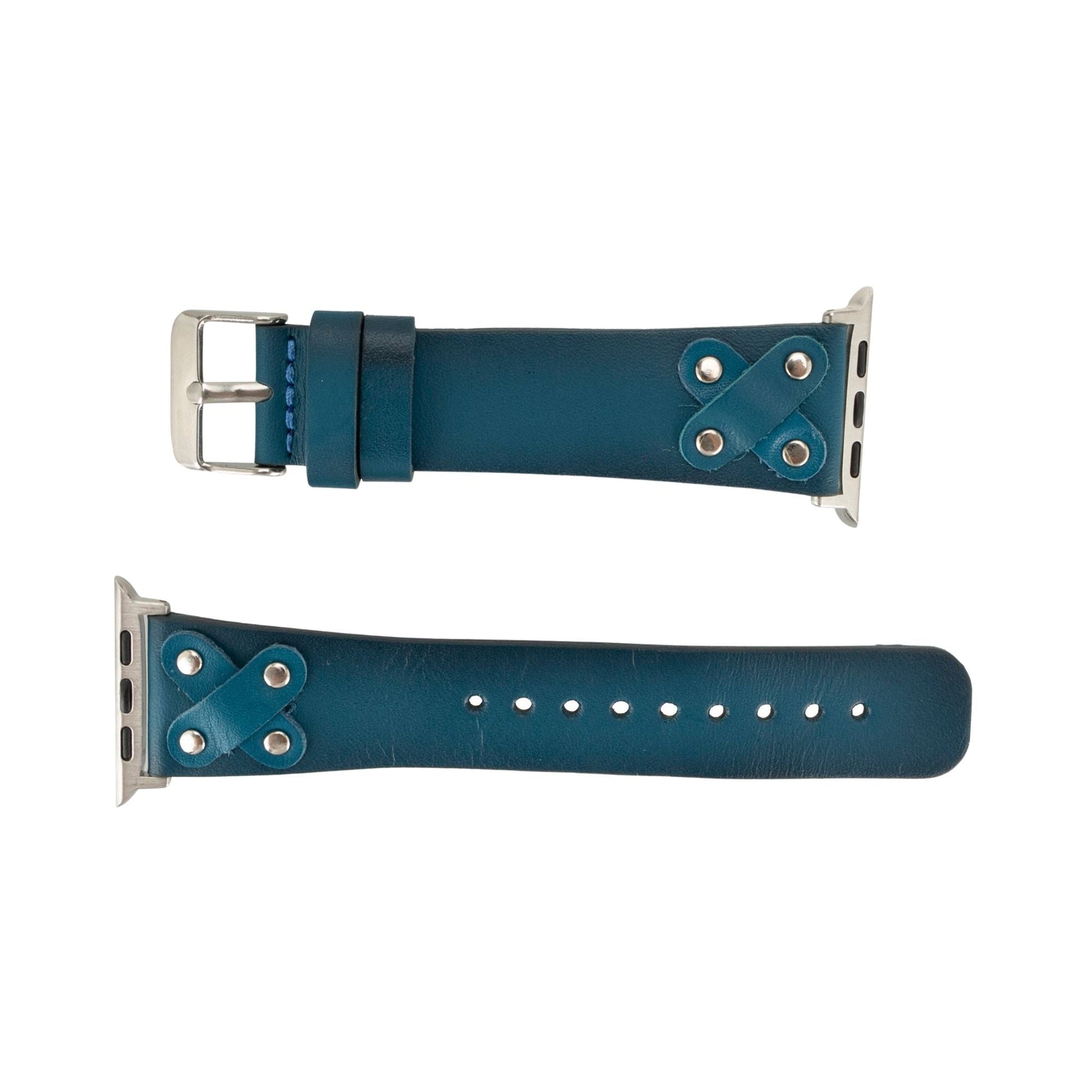 Hulett Leather Bands for Apple Watch 9, Ultra 2 & SE - Concordia Style Boutique