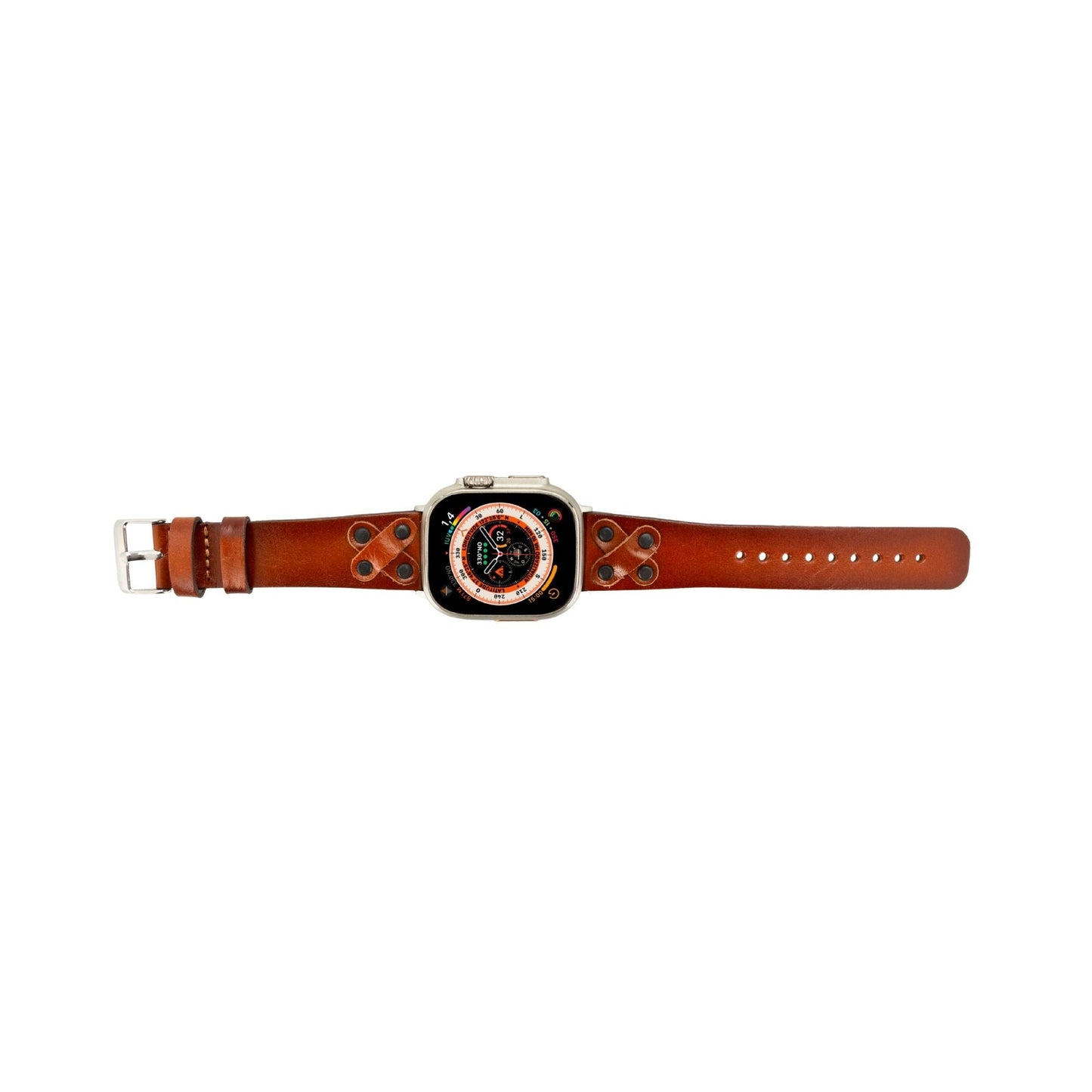 Hulett Leather Bands for Apple Watch 9, Ultra 2 & SE - Concordia Style Boutique