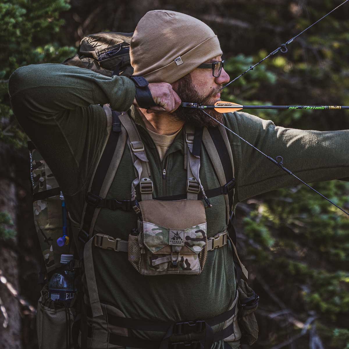 Midweight - Isolation Men's 1/4 Zip 100% Merino Wool - Concordia Style Boutique